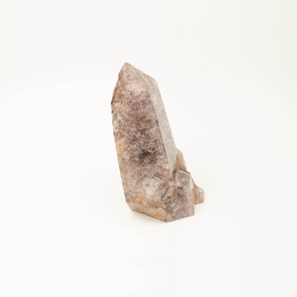 Extremely rare formations within this beautiful, large and heavy Amethyst crystal. At 11 inches tall, 5 inches deep and 6 inches wide this crystal really makes a statement.