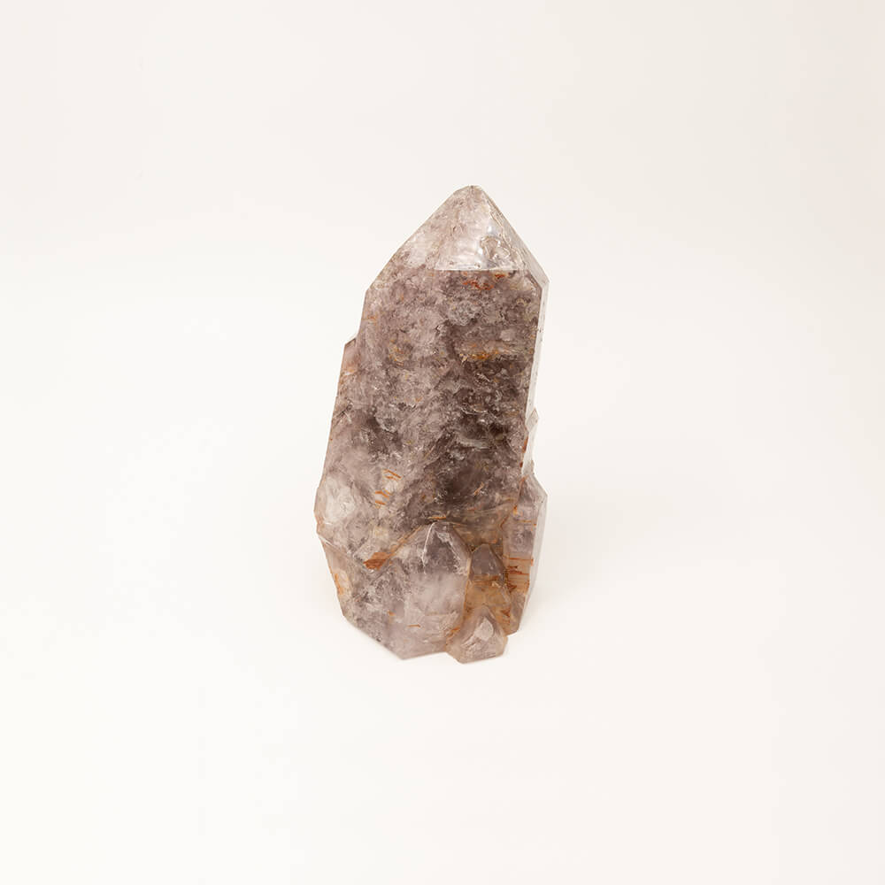 Extremely rare formations within this beautiful, large and heavy Amethyst crystal. At 11 inches tall, 5 inches deep and 6 inches wide this crystal really makes a statement.