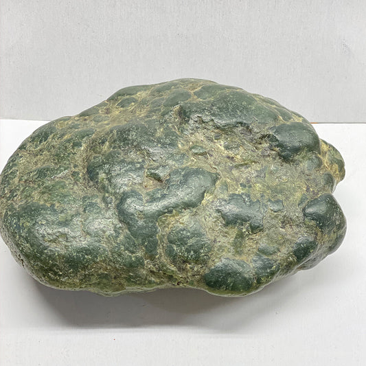 Eel River Covelo California Botryoidal Jade Rock.