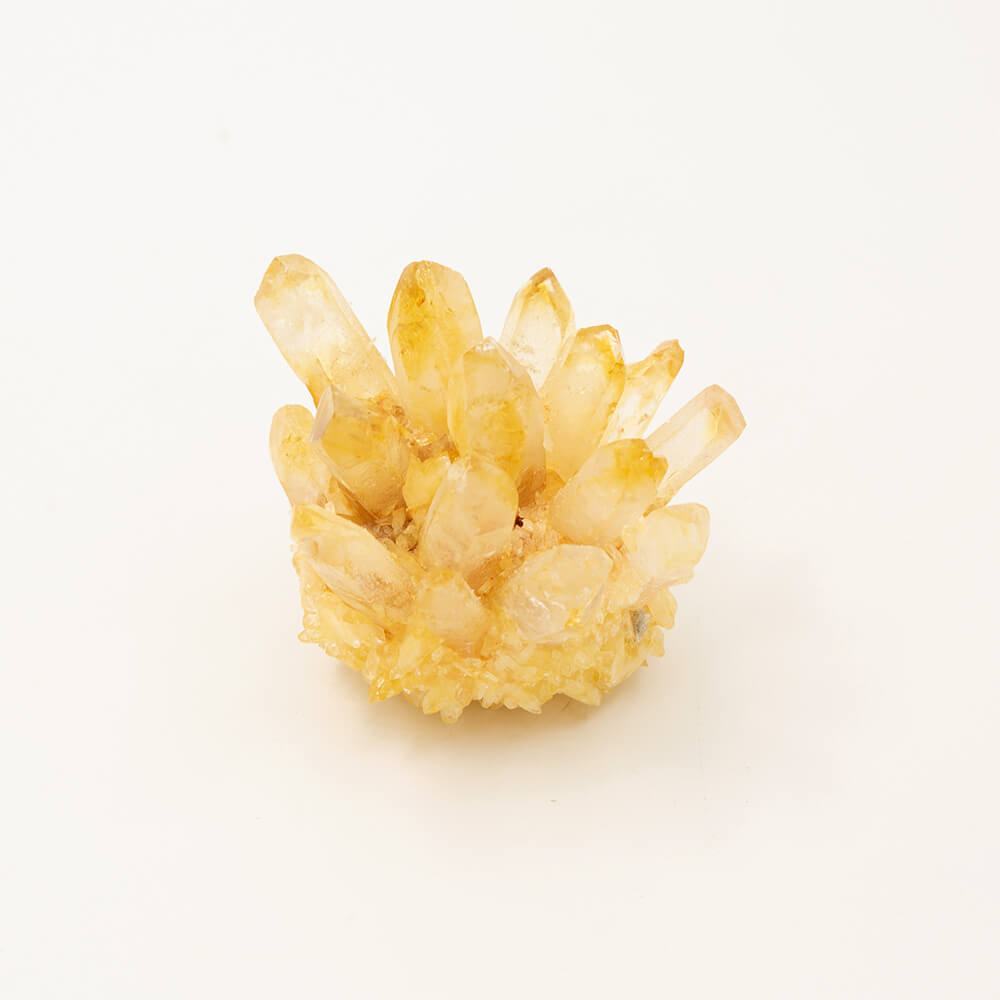 Golden Quartz Crystal Cluster