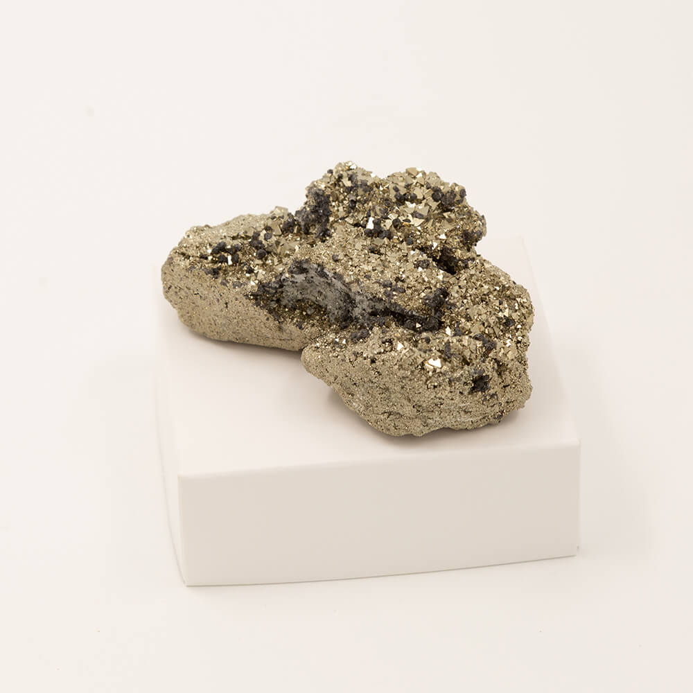 Iron Pyrite (Fool's Gold) Crystal Cluster